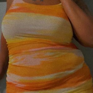 Multi color summer dress